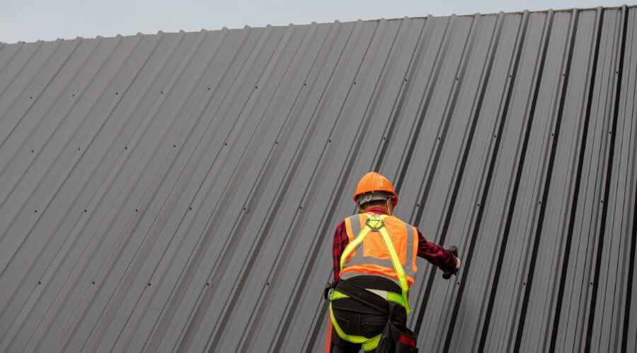 Professional metal roof installation in Fulshear, TX